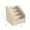 Flash Furniture Bright Beginnings Commercial Grade Modular Wooden Classroom 4 Tier Book Display Shelf, Natural MK-KE24305-GG - alternate 9